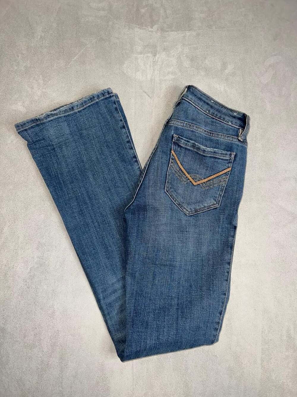 Idyllwind Women's Mid Rise Bootcut Super Stretch Denim Jeans Size 4W x 34L